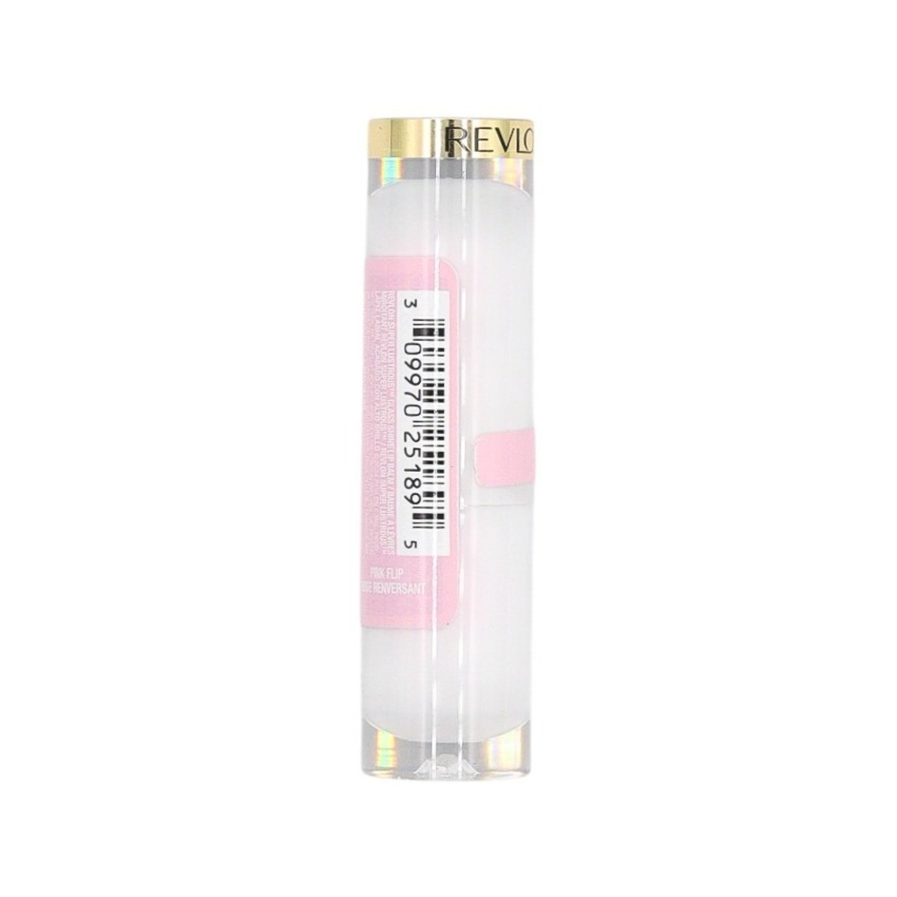 Revlon - Super Lustrous Glass Shine Lipstick - 002 Pink Flip - 0.15 oz - SEALED